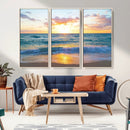 Coastal Wall Art - Vintage World Map Canvas Print with