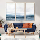 Blue Ocean Abstract Artwork Wall Art Canvas Print