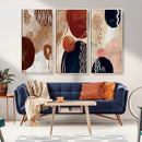 Boho Wall Art Canvas Print Set Mid-Century Prints Bohemian by MyGreatCanvas | Canvas Wall Art Prints | Photo Prints & Wall Decor
