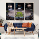 Penn Stadium Football Wall Art Canvas Print, Pennsylvania