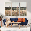 Abstract Wildflower Art Field Landscape Oil Painting Print,