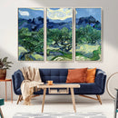 Olive Trees Van Gogh Wall Art Canvas Print