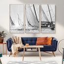 Yacht Sailboat Regatta Canvas Wall Art Canvas Print