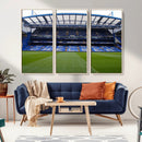 Chelsea FC Soccer Team Print - Stamford Bridge Stadium Wall