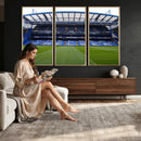 Chelsea FC Soccer Team Print - Stamford Bridge Stadium Wall
