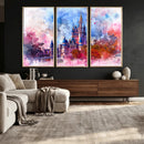 Disney Wall Art: Dreamy Watercolor Cinderella Castle Canvas by MyGreatCanvas | Canvas Wall Art Prints | Photo Prints & Wall Decor