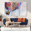 Don't Look Up Movie Canvas Wall Art - Vibrant Floating House
