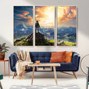 Legend of Zelda Breath of the Wild Game Wall Art Canvas, by MyGreatCanvas | Canvas Wall Art Prints | Photo Prints & Wall Decor