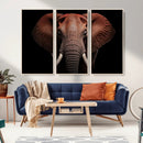 Wild Elephant Wall Art Canvas Print, Africa Savannah Wild by MyGreatCanvas | Canvas Wall Art Prints | Photo Prints & Wall Decor