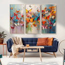 Abstract Butterfly Wall Art Canvas Print