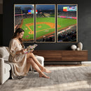 Angel Stadium Aerial Canvas Print – Los Angeles Angels