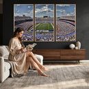 Buffalo Bills Highmark Stadium Wall Art Canvas Print - Bills