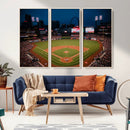 St. Louis Cardinals Baseball Team Print - Busch Stadium Wall by MyGreatCanvas | Canvas Wall Art Prints | Photo Prints & Wall Decor