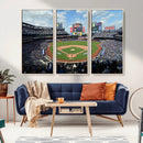 New York Mets Baseball Team Print - Citi Field Stadium Wall