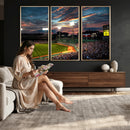 Fenway Park Wall Art Canvas Print | Large Baseball Stadium