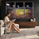 Fenway Park Wall Art Canvas Print | Large Baseball Stadium