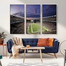New England Patriots Football Team Print - Foxborough by MyGreatCanvas | Canvas Wall Art Prints | Photo Prints & Wall Decor