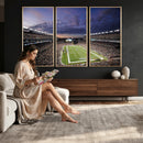 New England Patriots Football Team Print - Foxborough
