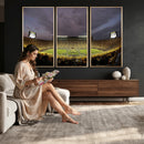 Michigan Wolverines Print - Michigan Stadium Wall Art Canvas