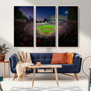 Houston Astros Baseball Print Canvas - Houston Minute Maid
