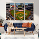 Yankee Stadium New York Wall Art Print | 3-Panel Canvas
