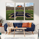Football Stadium Wall Art – Framed Sports Field Canvas by MyGreatCanvas | Canvas Wall Art Prints | Photo Prints & Wall Decor