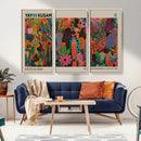 Framed Yayoi Kusama 1986 Wall Art Print – Japanese Wall Art