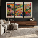 Framed Yayoi Kusama 1986 Wall Art Print – Japanese Wall Art