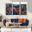 Framed Yayoi Kusama 1986 Wall Art Print – Japanese Wall Art