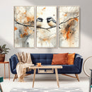 Beautiful Birds Wall Art – Framed Watercolor Branch Canvas by MyGreatCanvas | Canvas Wall Art Prints | Photo Prints & Wall Decor
