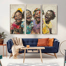 Shai Yossef style Joyful Childhood Canvas Wall Art - by MyGreatCanvas | Canvas Wall Art Prints | Photo Prints & Wall Decor