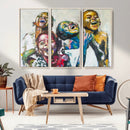 Shai Yossef Style Canvas Art - Joyful African Black Kids