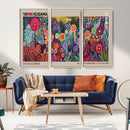Yayoi Kusama Wall Art Canvas Print, Abstract Art, Large