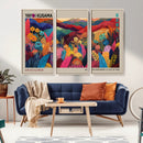 Yayoi Kusama Wall Art Canvas Print, Abstract Art, Large