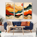 Abstract Mountain Wall Art – Framed Colorful Landscape by MyGreatCanvas | Canvas Wall Art Prints | Photo Prints & Wall Decor