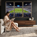 Kroger Field Canvas Wall Art - Kentucky Stadium Wall Art
