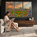 Chicago Wrigley Field Wall Art Canvas Print – Iconic