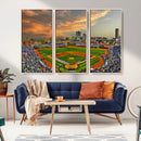 Chicago Wrigley Field Wall Art Canvas Print – Iconic