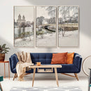 The Bow Bridge in Central Park Canvas, The Bow Bridge Canvas by MyGreatCanvas | Canvas Wall Art Prints | Photo Prints & Wall Decor