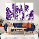 Lavender Flower Wall Art Canvas Print by MyGreatCanvas | Canvas Wall Art Prints | Photo Prints & Wall Decor