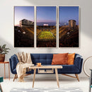 Iowa Hawkeyes Kinnick Stadium Wall Art Canvas Print, Framed