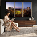 Iowa Hawkeyes Kinnick Stadium Wall Art Canvas Print, Framed