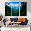 Tropical Jungle Wall Art Canvas Print – Framed Lush Valley by MyGreatCanvas | Canvas Wall Art Prints | Photo Prints & Wall Decor