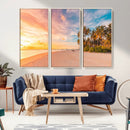 Tropical Beach Wall Art Canvas Print – Framed Palm Trees by MyGreatCanvas | Canvas Wall Art Prints | Photo Prints & Wall Decor