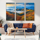Autumn Mountains Wall Art, Vibrant Fall Foliage Landscape by MyGreatCanvas | Canvas Wall Art Prints | Photo Prints & Wall Decor
