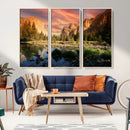 Yosemite Valley Wall Art, El Capitan Sunset Canvas Print, by MyGreatCanvas | Canvas Wall Art Prints | Photo Prints & Wall Decor