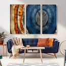 Abstract Tree Rings Wall Art Canvas Print – Modern Wood by MyGreatCanvas | Canvas Wall Art Prints | Photo Prints & Wall Decor