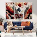 Abstract Mountain Wall Art – Framed Vibrant Landscape Canvas by MyGreatCanvas | Canvas Wall Art Prints | Photo Prints & Wall Decor