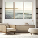 Coastal Cliffs Wall Art Canvas Print – Misty Ocean Seascape