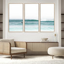 Surfing Wall Art Canvas Print – Framed Ocean Waves